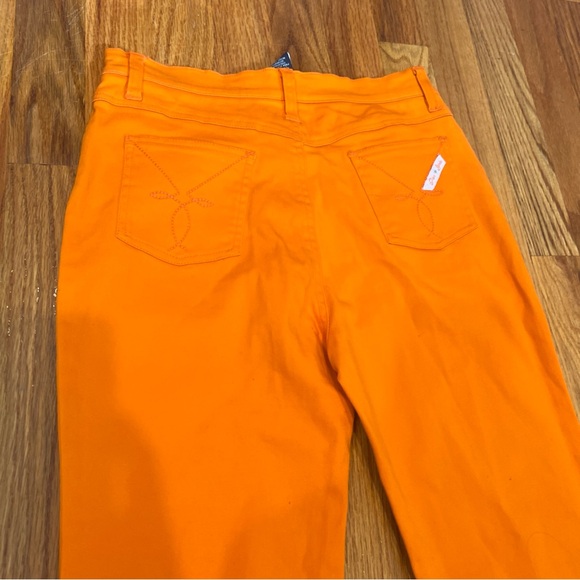 Paco Girls Orange Vintage Pants Size 12 - Picture 10 of 10